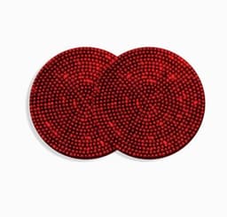 image-Bling Car Coasters For Cup Holder 2 Pack Universal Anti Slip Silicone Cup Holder Insert Crystal Rhinestone Car Interior Accessories