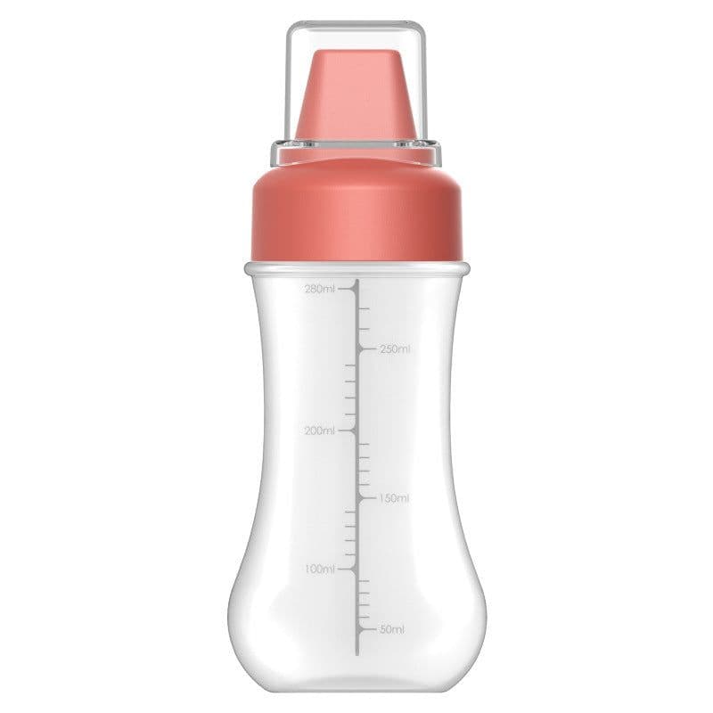 image-Five-hole Scale Squeezing Sauce Bottle With Lid Kitchen Tool