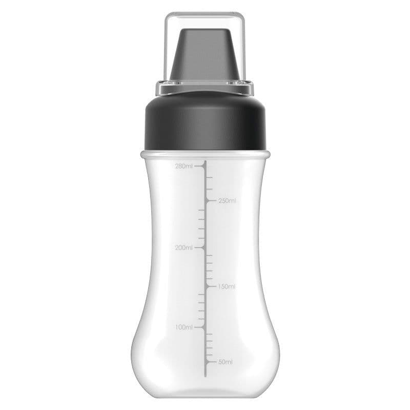 image-Five-hole Scale Squeezing Sauce Bottle With Lid Kitchen Tool