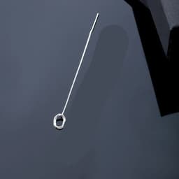 image-Fashion Jewelry 925 Sterling Silver 26 Letters Drop Earrings For Women Classic English Minimalism Student Earring Friends Party Jewelry Gift