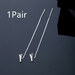 image-Fashion Jewelry 925 Sterling Silver 26 Letters Drop Earrings For Women Classic English Minimalism Student Earring Friends Party Jewelry Gift