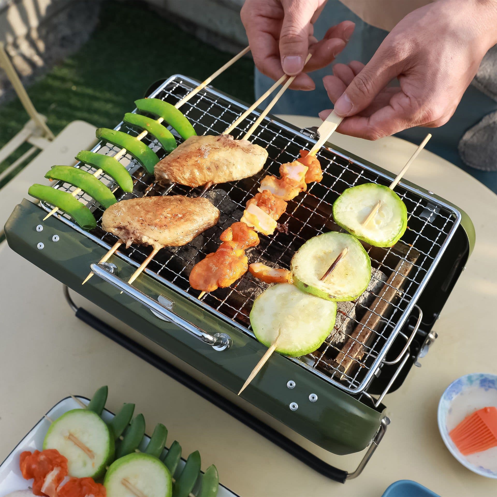 image-Easy Travel Portable Charcoal Outdoor Grill