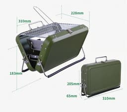 image-Easy Travel Portable Charcoal Outdoor Grill