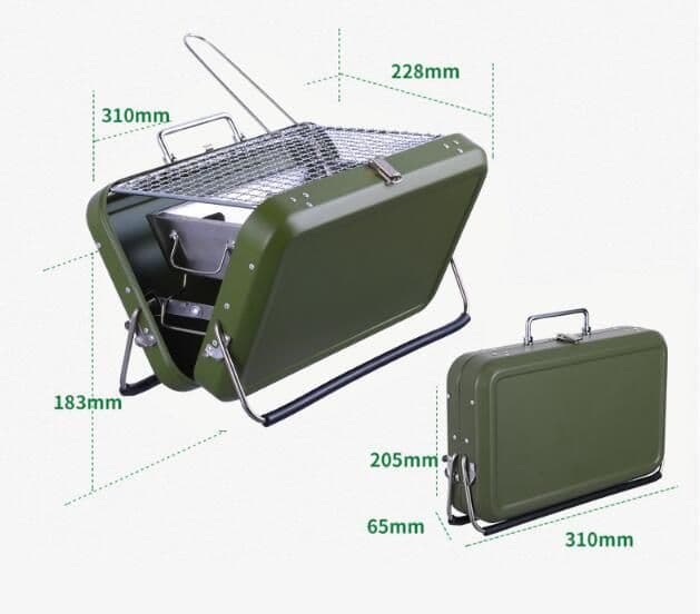 image-Easy Travel Portable Charcoal Outdoor Grill