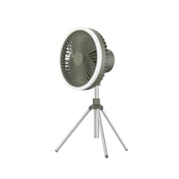image-Outdoor Camping Fan Portable USB Rechargeable Camping Tent Tripod Fan Mini Hanging Ceiling Fan Stand Air Cooling Fan Lantern