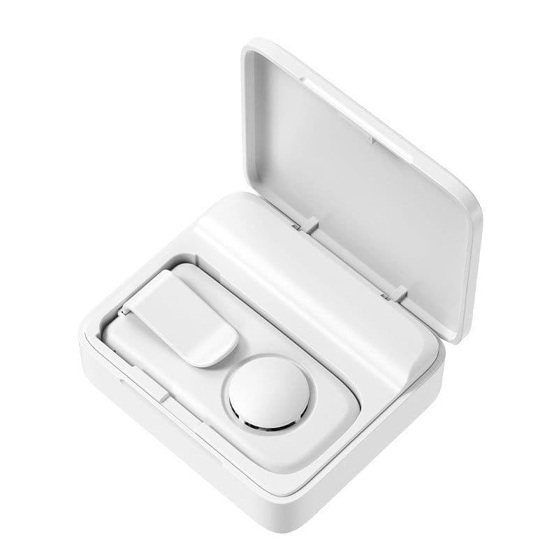 image-Mini Outdoor Portable Breathable Heat Cooling Silent Mask Fan Charging Box