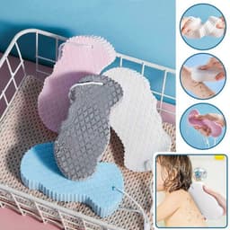 image-3D Body Rubbing Sponge Fish Scale Pattern Three-dimensional Bath Ball