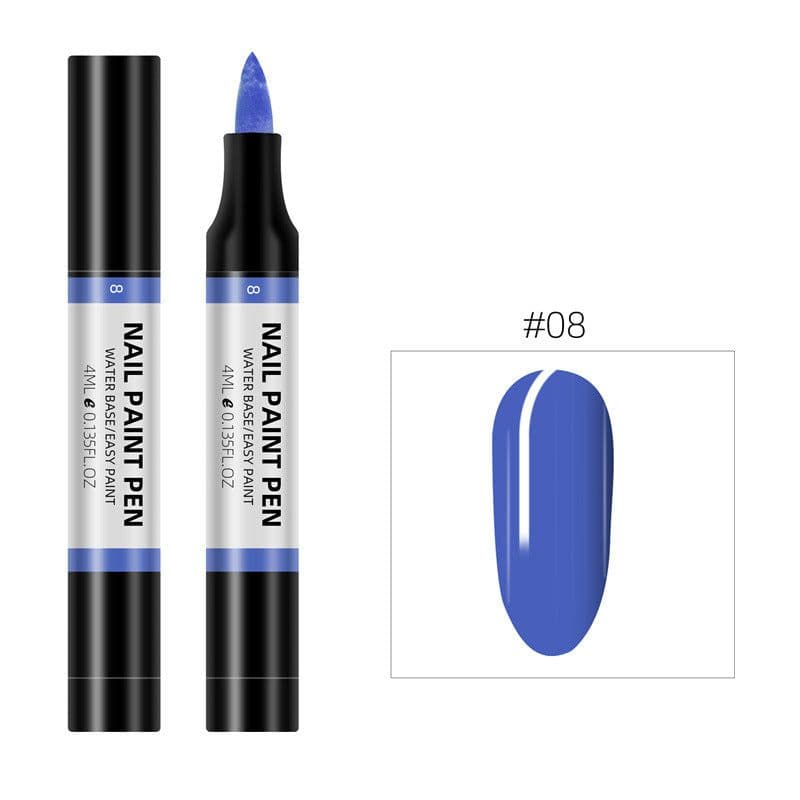 image-24 Color Nail Polish Painting Pen 3D Painting Flower Pen Drawing Nail Point Flower Pen Water-based Tasteless Nail Polish Pen