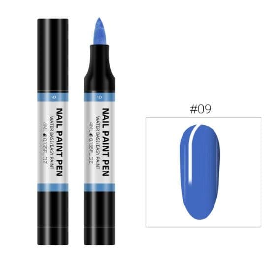 image-24 Color Nail Polish Painting Pen 3D Painting Flower Pen Drawing Nail Point Flower Pen Water-based Tasteless Nail Polish Pen