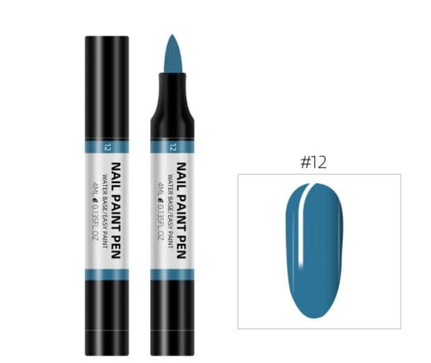 image-24 Color Nail Polish Painting Pen 3D Painting Flower Pen Drawing Nail Point Flower Pen Water-based Tasteless Nail Polish Pen