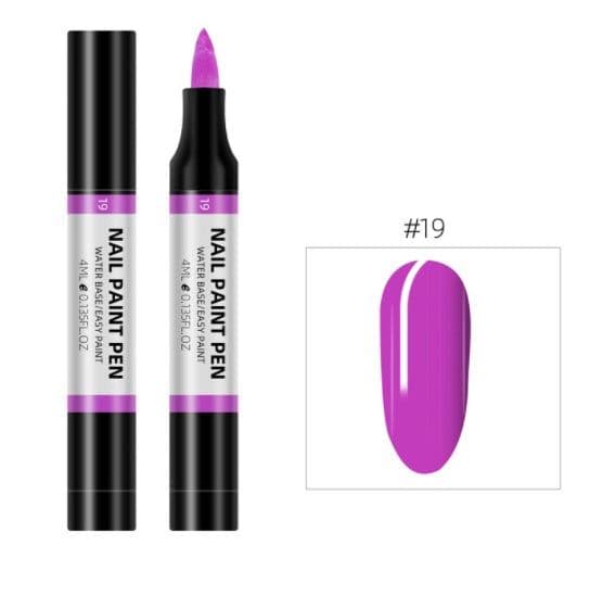 image-24 Color Nail Polish Painting Pen 3D Painting Flower Pen Drawing Nail Point Flower Pen Water-based Tasteless Nail Polish Pen