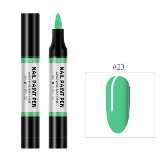 image-24 Color Nail Polish Painting Pen 3D Painting Flower Pen Drawing Nail Point Flower Pen Water-based Tasteless Nail Polish Pen