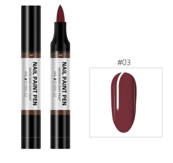 image-24 Color Nail Polish Painting Pen 3D Painting Flower Pen Drawing Nail Point Flower Pen Water-based Tasteless Nail Polish Pen