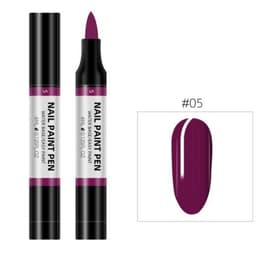 image-24 Color Nail Polish Painting Pen 3D Painting Flower Pen Drawing Nail Point Flower Pen Water-based Tasteless Nail Polish Pen