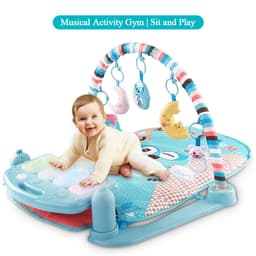 image-Baby Play Mat With Piano Keyboard Baby Carpet Music Puzzles Mat Educational Rack Toys Infant Crawling Mat Gift For Kids Gym