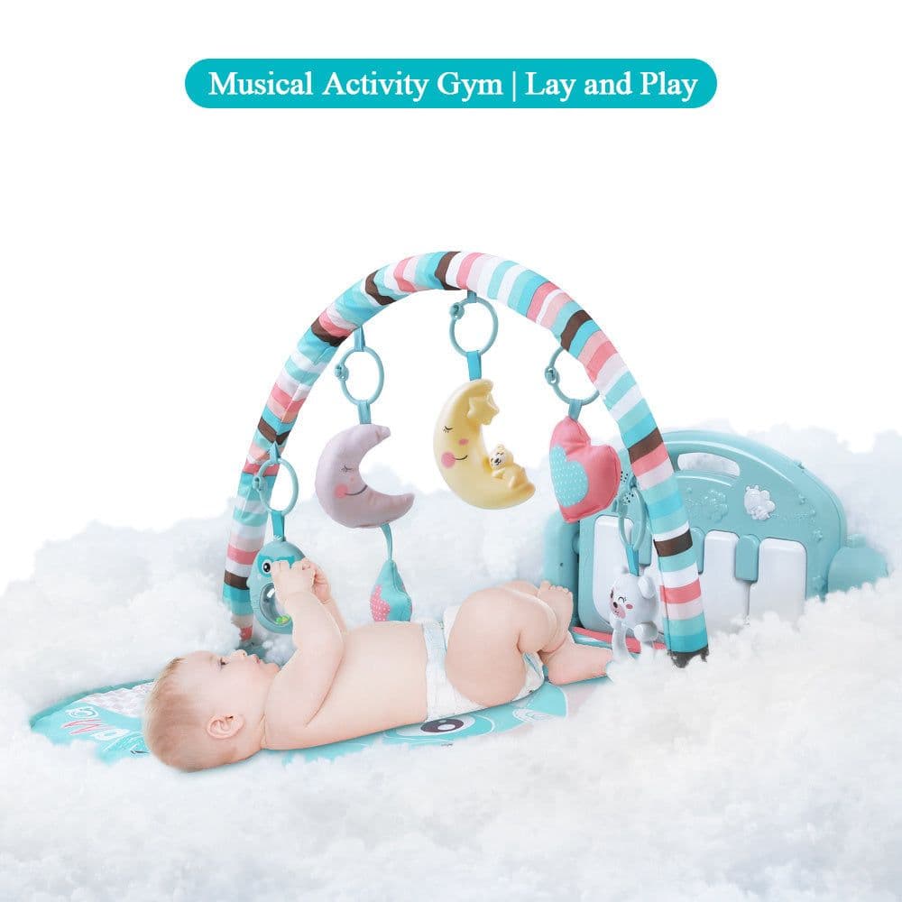 image-Baby Play Mat With Piano Keyboard Baby Carpet Music Puzzles Mat Educational Rack Toys Infant Crawling Mat Gift For Kids Gym