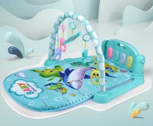 image-Baby Play Mat With Piano Keyboard Baby Carpet Music Puzzles Mat Educational Rack Toys Infant Crawling Mat Gift For Kids Gym