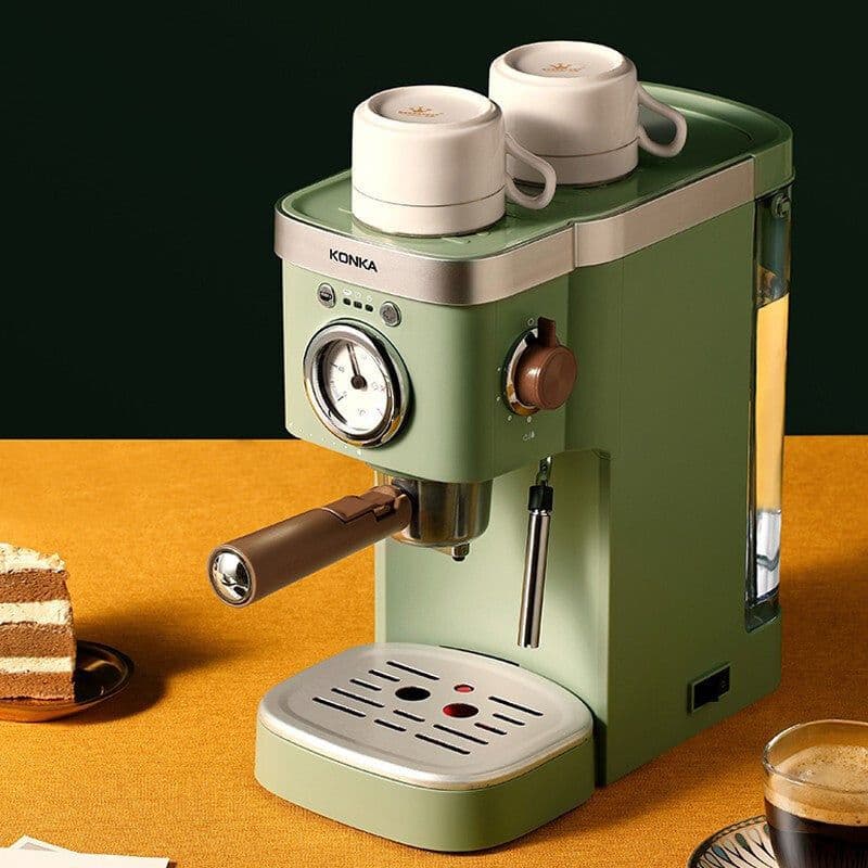 image-Italian-style Semi-automatic Coffee Machine Extraction Steam For Milk Froth