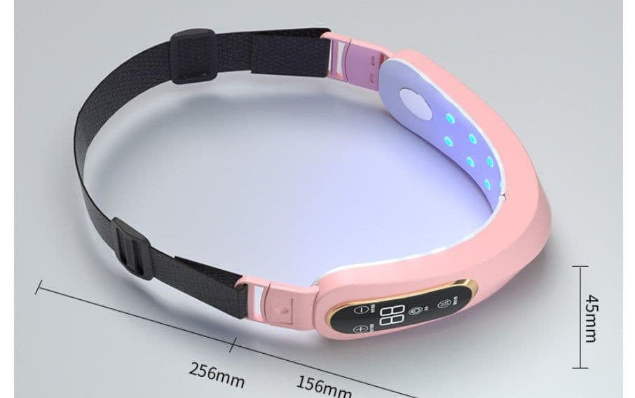 image-Microcurrent Face Massager EMS LED Photon Therapy V Shape Slimming Reduce Double Chin Remover Wrinkle Facial Lifting Device
