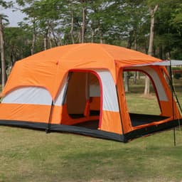 image-Two Rooms And One Hall Big Tent Outdoor Camping
