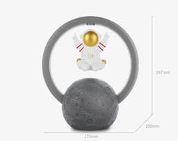 image-Creative Suspension Astronaut Magnetic Levitation Bluetooth Speaker Wireless Subwoofer Home Decoration Boyfriend Birthday Gift