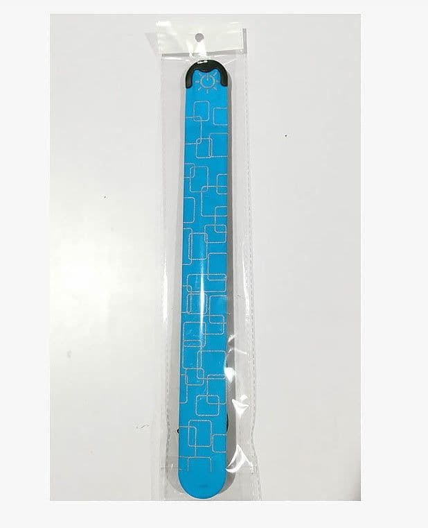 image-Nylon LED Sports Bracelet Luminous Toy Wrist Strap Band Wristband Light Bracelet Glowing Armband For Children Kids For Running
