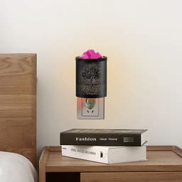 image-Metal Wall-Plug Wax Melt Warmer Electric Wax Burner Melter Fragrance Warmer Night Lamp For Home Bedroom Kitchen Garage Gifts Decor Aromatherapy Spa Gifts