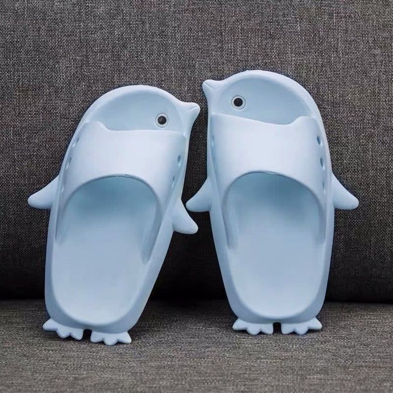 image-Children's Slippers Summer Cute Penguin Princess Sandals Soft Flip Flops Cartoon Non Slip Shoes