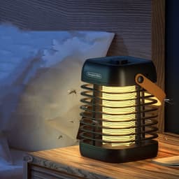 image-New Home Repellent Electric Shock Indoor Bedroom Mosquito Killer Lamp With Light