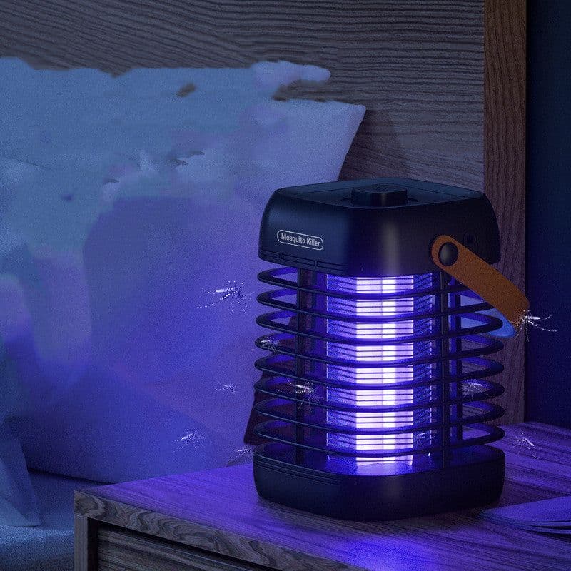 image-New Home Repellent Electric Shock Indoor Bedroom Mosquito Killer Lamp With Light