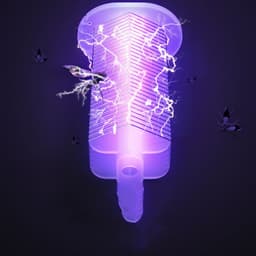 image-New Home Repellent Electric Shock Indoor Bedroom Mosquito Killer Lamp With Light