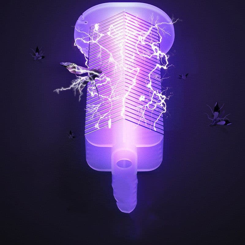 image-New Home Repellent Electric Shock Indoor Bedroom Mosquito Killer Lamp With Light