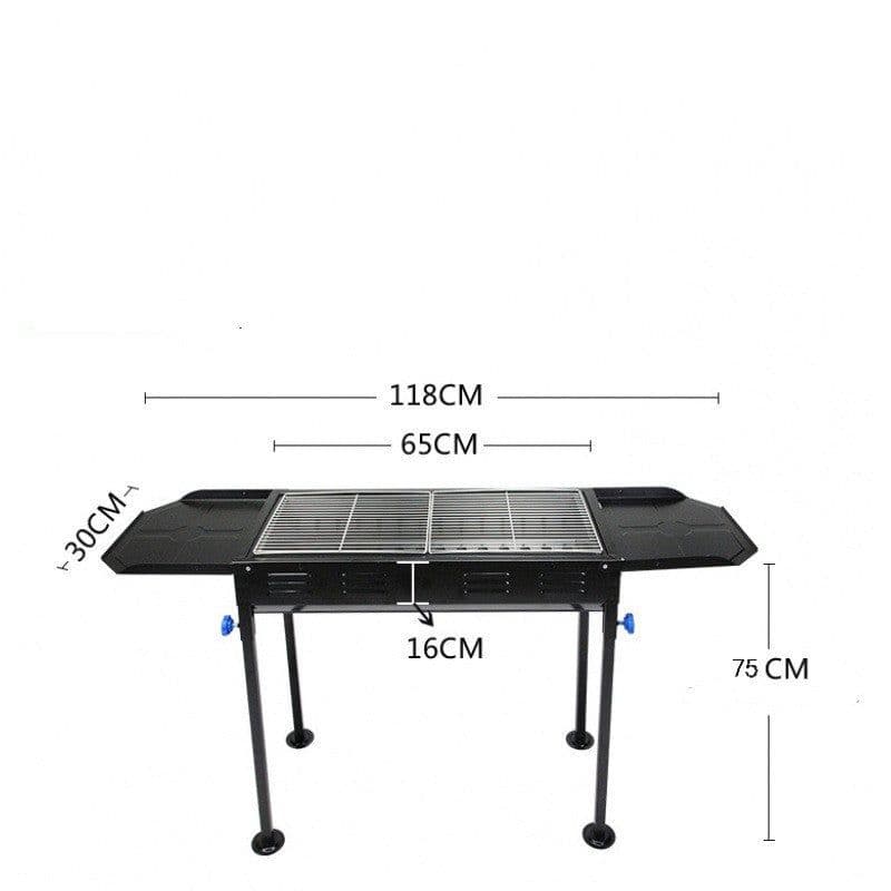 image-Outdoor Charcoal BBQ Tools Grill Utensils
