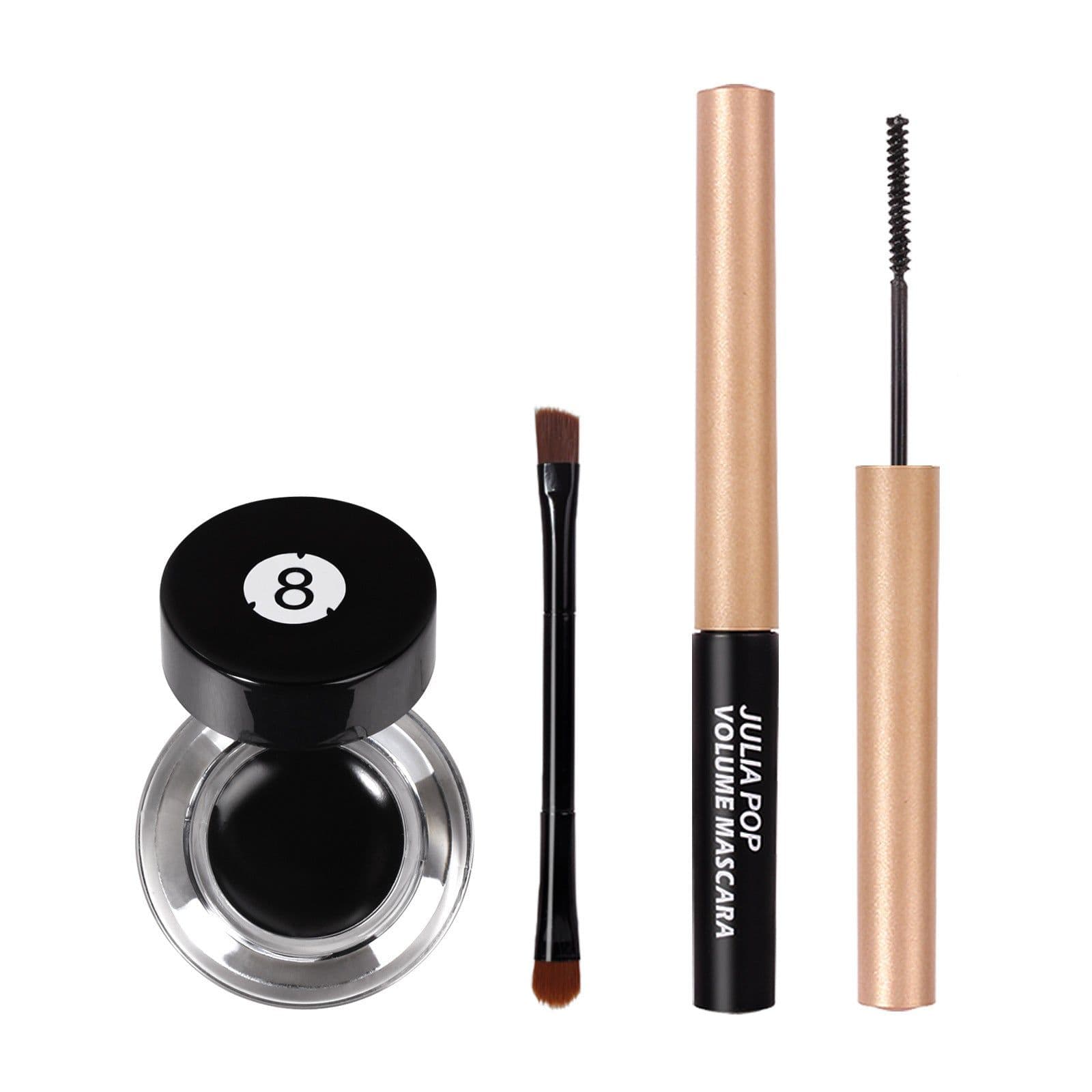 image-Eyeliner Makeup Set Is Smudge-free And Waterproof