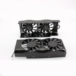 image-For MSI GeForce GTX 1050Ti Graphics Card Cooling Dual Fan Housing
