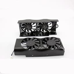 image-For MSI GeForce GTX 1050Ti Graphics Card Cooling Dual Fan Housing