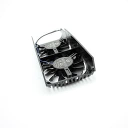 image-For MSI GeForce GTX 1050Ti Graphics Card Cooling Dual Fan Housing