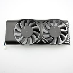 image-For MSI GeForce GTX 1050Ti Graphics Card Cooling Dual Fan Housing