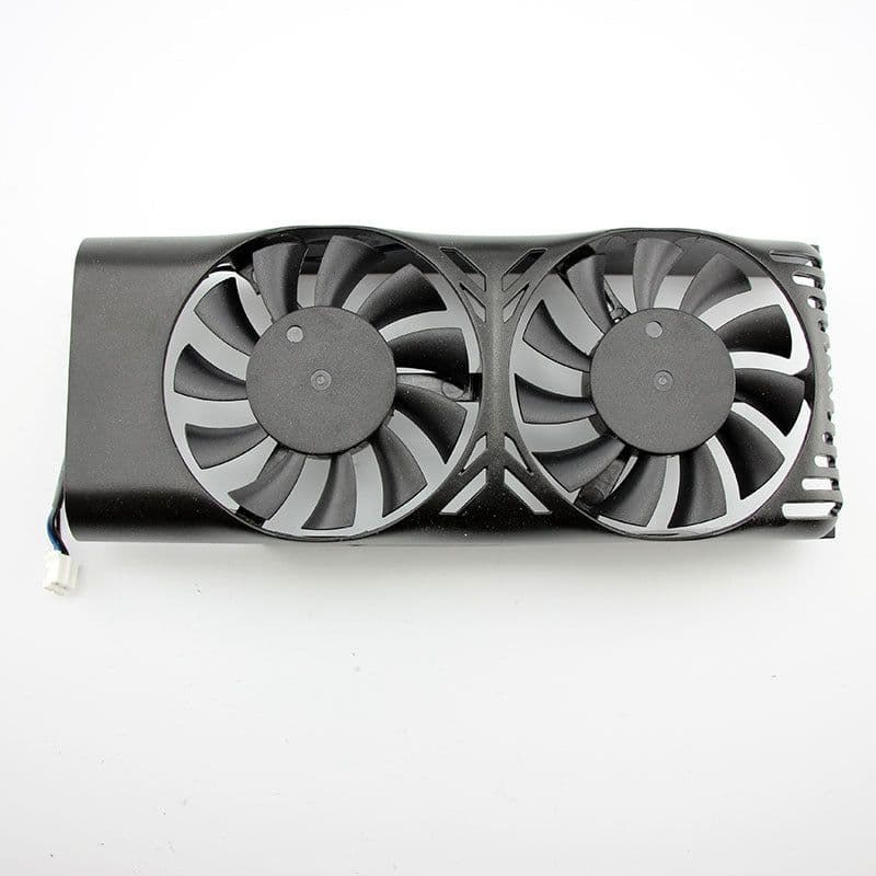 image-For MSI GeForce GTX 1050Ti Graphics Card Cooling Dual Fan Housing