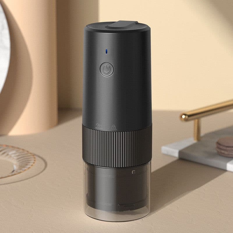 image-Electric Coffee Grinder Portable Nuts Grains Pepper Cofee Bean Spice Mill USB Rechargeable Grinder Machine Professional