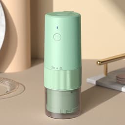 image-Electric Coffee Grinder Portable Nuts Grains Pepper Cofee Bean Spice Mill USB Rechargeable Grinder Machine Professional