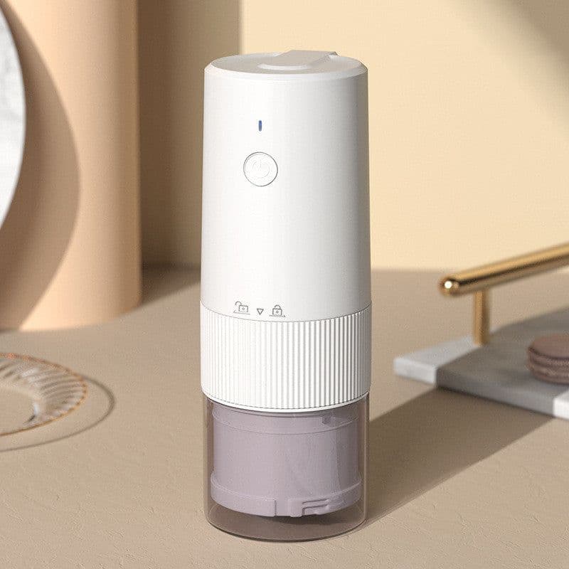 image-Electric Coffee Grinder Portable Nuts Grains Pepper Cofee Bean Spice Mill USB Rechargeable Grinder Machine Professional