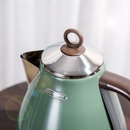image-Household Retro Electric Kettle 304 Stainless Steel Automatic Power Off