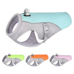 image-Summer Pet Dog Cooling Vest Heat Resistant Cool Dogs Clothes Breathable Sun-proof Clothing For Small Large Dogs Outdoor Walking