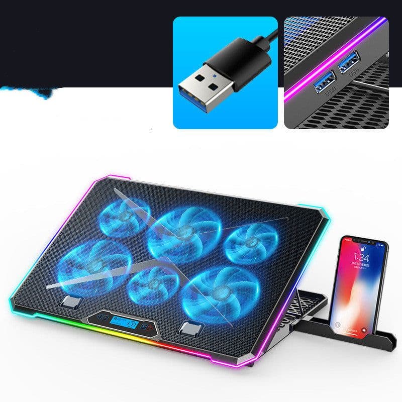 image-Laptop Cooling Pad Laptop Stand Fan