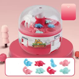 image-Children's Gashapon Toy Mini Dinosaur Grabbing Machine Kids Toys
