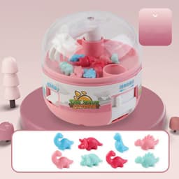 image-Children's Gashapon Toy Mini Dinosaur Grabbing Machine Kids Toys