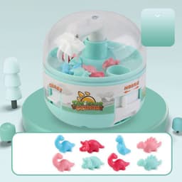 image-Children's Gashapon Toy Mini Dinosaur Grabbing Machine Kids Toys