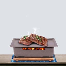image-Home Fashion Personality Square Barbecue Grill
