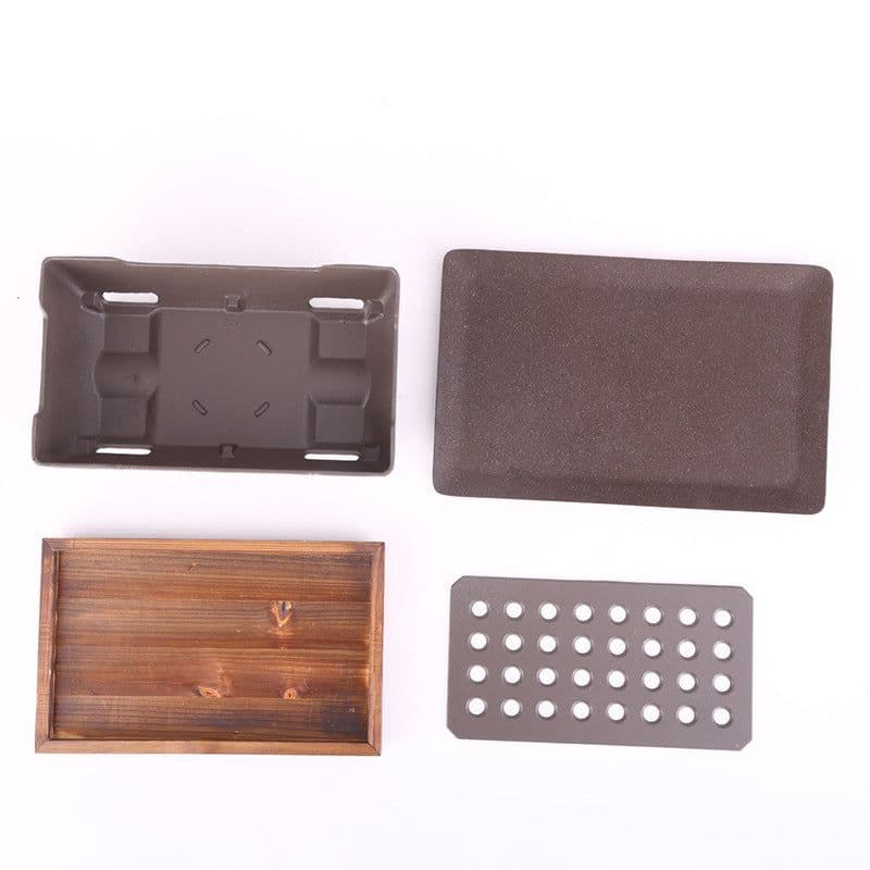 image-Home Fashion Personality Square Barbecue Grill